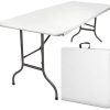MaxxGarden Table Pliante - Table de Jardin - Table Exterieur MaxxGarden Table Pliante - Table de Jardin - Table Exterieur - Table Pliable (180 x 74 cm) - Couleur Blanche
