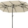 Schneider 746-02 Parasol Salerno Rectangulaire, Naturel, 300 x 150 cm Schneider 746-02 Parasol Salerno Rectangulaire, Naturel, 300 x 150 cm