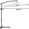 315dQgW8T3L._AC_.jpg Laxllent Parasol décentré de Jardin,Ø 300CM Parasol Déporté + Housse de Protection,Aluminium et Polyester,UPF50+