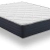 NATURALEX | Ideal Visco | Matelas 140x190 Cm | Ergonomique 7 Zones | Mousse Mémoire de Forme Adaptative | Structure Multicouches | Technologie Blue Latex | Respirant | Réversible Été/Hiver
