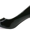 La Modeuse - Escarpins Vernis à Bout Pointu et Talon Aiguille