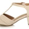31CNB2BiPRL._AC_.jpg Femmes Talon Moyen salomé découper Chaussures Richelieu Escarpins Pointure