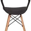 31CY2aeFutL._AC_.jpg N/A Lot de 4/6 chaises, design minimaliste élégant, en plastique, pieds en bois, convient pour salle à manger, chambre à coucher, chaise de bureau, 82 x 46 x 53,5 cm