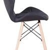 31FU3KqlMQL._AC_.jpg Muebles Home Lot de 4 chaises de salle à manger de style moderne avec coussin et dossier en lin pour salle à manger, salon, chambre à coucher