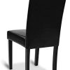 31RIBmNbg3L._AC_.jpg IDMarket - Lot de 6 chaises Hannah Noires pour Salle à Manger