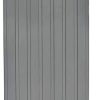 vidaXL Abri de Stockage de Bois Acier Galvanisé Gris Jardin Patio Porte-bûche