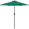 31kA3gycPL._AC_.jpg Sekey® 2.7m Parasol inclinable pour Patio Jardin Balcon Piscine Plage Rond Sunscreen UV50+ Forêt Verte