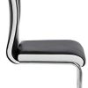 31nwT4IsTxL._AC_.jpg IDMarket - Lot de 4 chaises PIA Noires et Blanches pour Salle à Manger