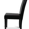 31rjtDPITDL._AC_.jpg IDMarket - Lot de 6 chaises Hannah Noires pour Salle à Manger