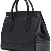 Versace Mode De Luxe Femme DBFF453NDSTVTD41OC Noir Cuir Sac À Main | Saison Permanent