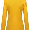 31znX1mHTVL._AC_.jpg ITISME 2020 Nouveau Mode T-Shirt Femme Tee Shirt Mode Automne O-Cou Solide en Maille Ample Et Chaud à Manches Longues Chemisier Grande Taille Tops Blouses Chic S-5XL