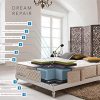 410HJdS2wPL._AC_.jpg Premium Matelas 160x200 cm Dream Repair - Mousse à mémoire de forme - Épaisseur 30 cm - 13 Zones de Confort - Ferme - Accueil Orthopédique - Matelas Multicouches extra confort – Hypoallergenique