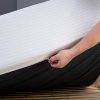411UVTO4OkL._AC_.jpg BedStory Matelas 140x190 Mémoire de Forme, Latex Infusé Structure Mullticouches Améliore Le Sommeil, Mi-Moelleux Respirant Antiacarien, Revêtement Déhoussable et Hypoallergénique