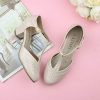 412dLwvt-XL._AC_.jpg Femmes Talon Moyen salomé découper Chaussures Richelieu Escarpins Pointure
