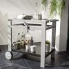 413y4VWAZqL._AC_.jpg Cook'in Garden - Desserte de jardin Media M pour barbecue/plancha/plan de travail - L 93,5 × l 67 × H 80,5 cm