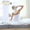 Matelas Pliable Adulte avec Couche de Mousse à Mémoire de Forme pour Un Grand Confort - Futon Pliable avec Sac de Rangement Durable - Matelas de Sol au Design Moderne