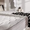 NATURALEX | Matelas Aerolatex 160x200 Cm | Multicouches Blue Latex + Noyau Polyuréthane Haute Densité | Mousse HR | 7 Zones | Excellente Ergonomie | Accueil Moelleux | Respirable