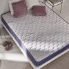 NATURALEX | Matelas Geltec 140x190 Cm | Multicouches Blue Latex Mousse A Mémoire Memo Fresh A Microcapsules De Refroidissement | Sommeil Sain | Athermique | Adaptabilité Supérieure