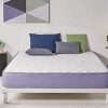NATURALEX | Matelas Geltec 140x190 Cm | Multicouches Blue Latex Mousse A Mémoire Memo Fresh A Microcapsules De Refroidissement | Sommeil Sain | Athermique | Adaptabilité Supérieure