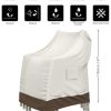 41Iqsg1o2tL._AC_.jpg Amazon Basics Housse de protection pour chaises de jardin empilables