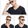 41JovIjxeGL._AC_.jpg Duco Nouveau Design Lunettes de soleil Classique Rétro Style Aviateur Lunettes de Soleil Polarisées en Miroir Filtre Catégorie 3 CE 3025K