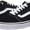 41K1Rq2dYxL._AC_.jpg Vans Ward Suede/Canvas, Sneaker Homme