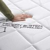NATURALEX | Matelas Viscosystem 140x190 Cm | Mousse De Qualité Supérieure A Mémoire Régulatrice De Pression | Système Optimal Aero Latex HR Extra Confort | Adaptation Progressive | Autorégulateur