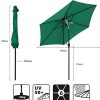 41SB9oEtsSL._AC_.jpg Sekey® 2.7m Parasol inclinable pour Patio Jardin Balcon Piscine Plage Rond Sunscreen UV50+ Forêt Verte