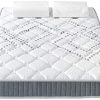 sensoreve-Matelas Eliha 140x190cm-Technologie Hybrid: Ressorts ensachés + Mousse HDensité-Épaisseur 20cm-Soutien Tonique Parfait & indépendance de Couchage-Label SANITIZED(Anti bactérien/acarien)