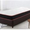 Luxe Lot de 2 Matelas 90x190CM Mousse à mémoire Épaisseur 18 CM Gel Mousse - TEENO