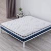Vesgantti Matelas 26cm Épaisseur Ressorts Ensachés en Mousse Mémoire de Forme Transpirant 7 Zone de Confort CertiPUR-US (Tight Top_Lavande, 90x200)