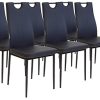 41Y6eRKUMYL._AC_.jpg Albatros Salerno, Lot de 6 Chaises de Salle à Manger, Noir, SGS Tested