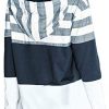41f6MW5DarL._AC_.jpg Jywmsc Pull Femme Sweat Rayures Patchwork Hoodie Sweat Shirt à Capuche Casual Automne Hiver Pullover Décontracté