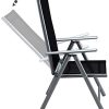 41fHyBBgvHL._AC_.jpg Set de 2 chaises en aluminium argent dossier haut réglable fauteuil jardin résistant aux intempéries