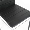 41iHjb640xL._AC_.jpg Lot de 4 Chaises de Salle à Manger Style Contemporain pour Notre Salle à Manger, Cuisine, Salle de Réunion (Noir Blanc,4)