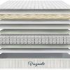 Vesgantti Matelas 24cm Épaisseur Ressorts Ensachés en Mousse Mémoire de Forme Transpirant 7 Zone de Confort CertiPUR-US (Tight Top, 90x190)