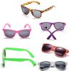 LFYXCW Lot de 12 Lunettes de Soleil Couleur Plastique pour Adulte Pack de Fete (12Couleur)