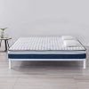Vesgantti Matelas 26cm Épaisseur Ressorts Ensachés en Mousse Mémoire de Forme Transpirant 7 Zone de Confort CertiPUR-US (Tight Top_Lavande, 90x200)