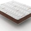 Living Sofa Matelas 140x200 cm Visco Ergo Anatomique - Épaisseur 19 cm - Double Face réversible - Mousse H.R - Système Triple Couche - 7 Zones de Confort - Indépendance de Couchage