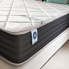 NATURALEX | Matelas Viscosystem 140x190 Cm | Mousse De Qualité Supérieure A Mémoire Régulatrice De Pression | Système Optimal Aero Latex HR Extra Confort | Adaptation Progressive | Autorégulateur