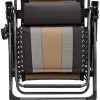 41vTlz3SJ7L._AC_.jpg Amazon Basics Lot de 2 fauteuils relax pliants et rembourrés, Bleue