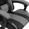 41xK1YmVJoL._AC_.jpg Furgle Chaise de bureau à dossier haut avec dossier en similicuir et accoudoirs réglables, chaise de jeu vidéo pivotante ergonomique avec mode à bascule (Noir/gris)