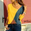 510DSSzbvpL._AC_.jpg ITISME 2020 Nouveau Mode T-Shirt Femme Tee Shirt Mode Automne O-Cou Solide en Maille Ample Et Chaud à Manches Longues Chemisier Grande Taille Tops Blouses Chic S-5XL