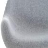 5113ozUcK9L._AC_.jpg CLP Chaise Lounge Adam en Tissu I Chaise Fauteuil pour Salon Ou Salle A Manger I Piètement en Bois De Chêne I Design Scandinave Moderne, Couleurs:Gris