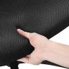 51B8Hf0DyoL._AC_.jpg Yaheetech Chaise de Bureau à Roulettes Maille Mesh Fauteuil Ordinateur Inclinable Pivotante avec Accoudoir Dossier Capacité 125kg Gris