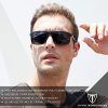 ATTCL Lunettes de Soleil Polarisées pour Homme, Lunette de Soleil en Rectangulaire, 100% anti UV400