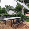 51FMnglvKL._AC_.jpg Laxllent Parasol décentré de Jardin,Ø 300CM Parasol Déporté + Housse de Protection,Aluminium et Polyester,UPF50+
