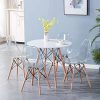 51FWhZTwSWL._AC_.jpg Uderkiny Lot de 4/6/8 chaises Chaises avec Pieds en hêtre,Adaptés aux chaises de Salle à Manger dans la Cuisine du Salon et Le Bureau (Transparent-6)