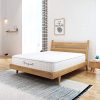 Vesgantti Matelas 24cm Épaisseur Ressorts Ensachés en Mousse Mémoire de Forme Transpirant 7 Zone de Confort CertiPUR-US (Tight Top, 90x190)