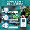 Spray pour croissance plantes & fleurs de jardin de GARTEN GLÜCK I 250ml I revitalisant et fortifiant I accélère la croissance I pour des plantes robustes et résistantes I naturel et bio